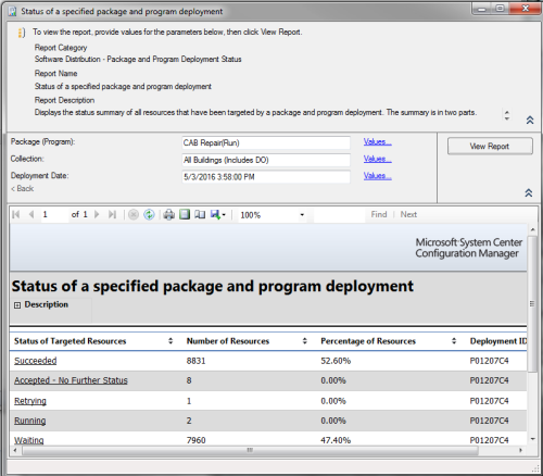 sccm 2012 past due will be installed