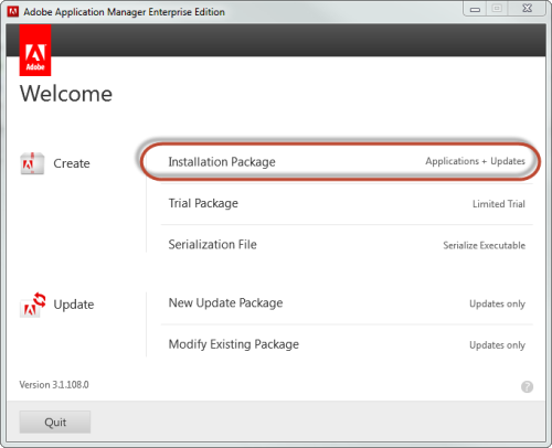 download adobe application manager for windows 10